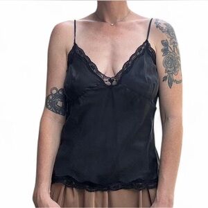 Allison Taylor Black Lace Camisole